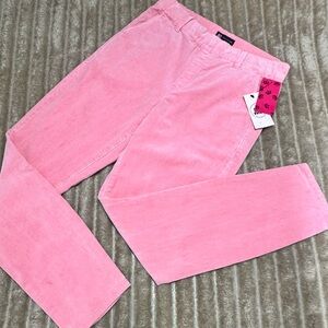 Soft Light-Weight NWT Juicy Couture Stretchy Pink Corduroy Pants Women’s Size 8